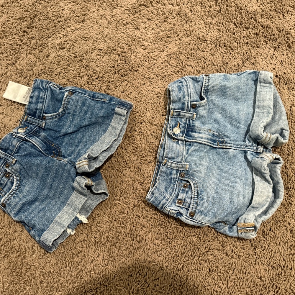 Levi's Kids Blue Denim Shorts